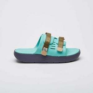 Suicoke - URICH sandals - Olive x Sea Green